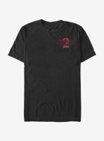 Stranger Things Two Solid Pocket T-Shirt