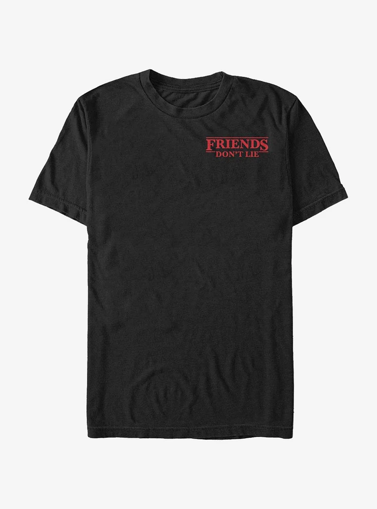 Stranger Things Friends Pocket T-Shirt
