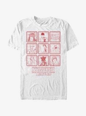 Stranger Things Season One Line T-Shirt