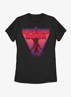 Stranger Things Arcade Monster Womens T-Shirt