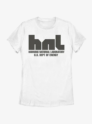 Stranger Things Hawkins National Laboratory Womens T-Shirt