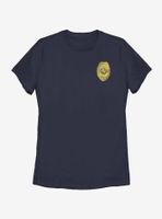 Stranger Things Hawkins Police Badge Womens T-Shirt