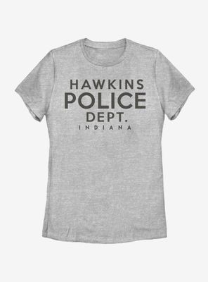 Stranger Things Hawkins Police Department Womens T-Shirt