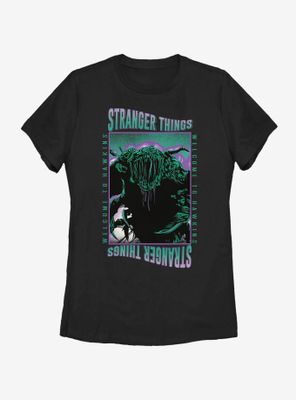 Stranger Things Monster Womens T-Shirt