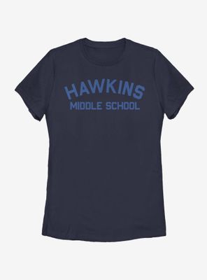 Stranger Things Hawkins Mid School Womens T-Shirt