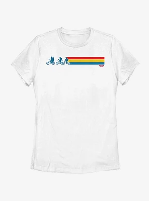 Stranger Things Stripes Womens T-Shirt
