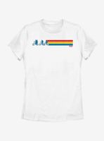 Stranger Things Stripes Womens T-Shirt