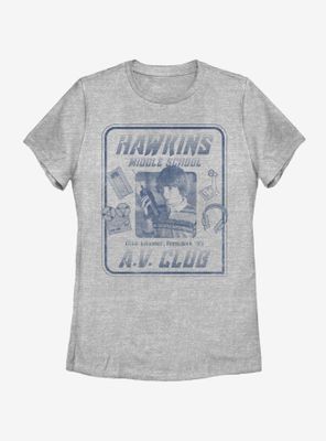Stranger Things Mike Hawkins AV President Womens T-Shirt