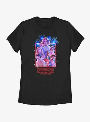Stranger Things Box Womens T-Shirt