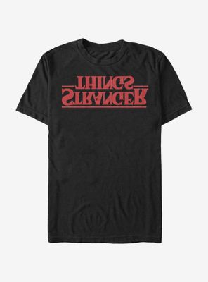 Stranger Things Upside Down Logo T-Shirt
