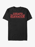 Stranger Things Upside Down Logo T-Shirt