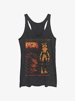 Stranger Things Hawkins Lab Womens Tank Top