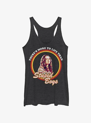 Stranger Things Stupid Boys Womens Tank Top
