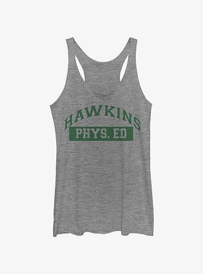 Stranger Things Hawkins Phys Ed Womens Tank Top