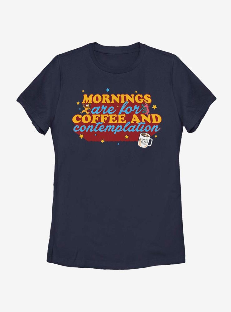 Stranger Things Coffee Contemplations Womens T-Shirt