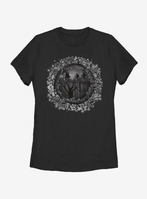 Stranger Things Into The Upside Down Womens T-Shirt