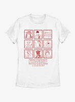 Stranger Things Season One Line Womens T-Shirt