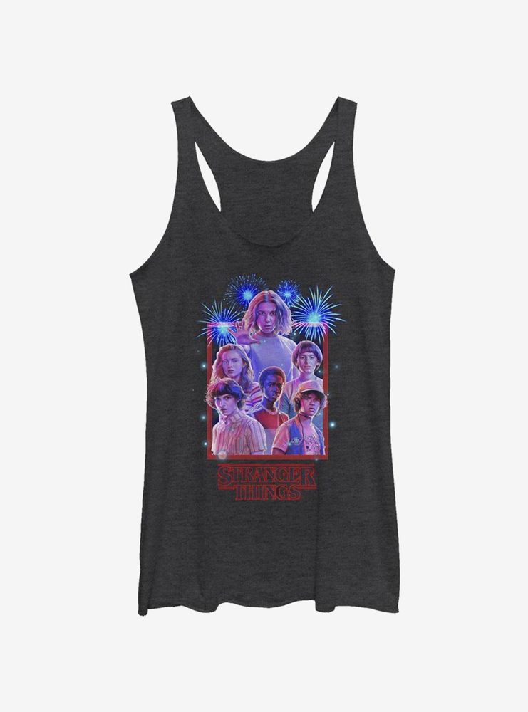 Stranger Things Box Womens Tank Top