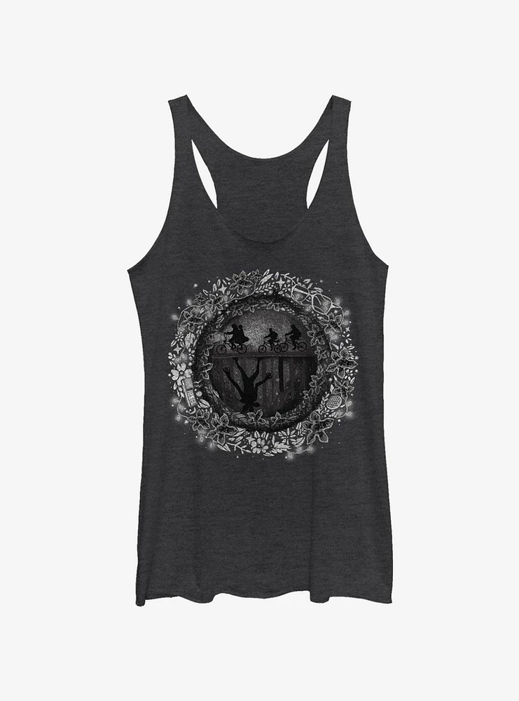 Stranger Things Into The Upside Down Womens Tank Top