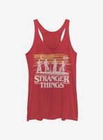 Stranger Things Jank Drawing Womens Tank Top