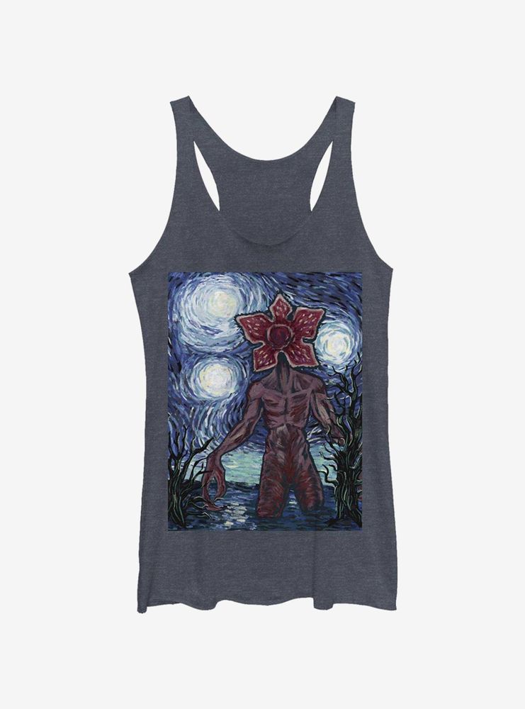 Stranger Things Starry Demogorgon Womens Tank Top