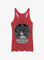 Stranger Things Stippling Eleven Womens Tank Top