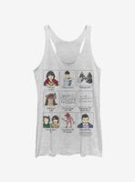 Stranger Things Story Womens Tank Top