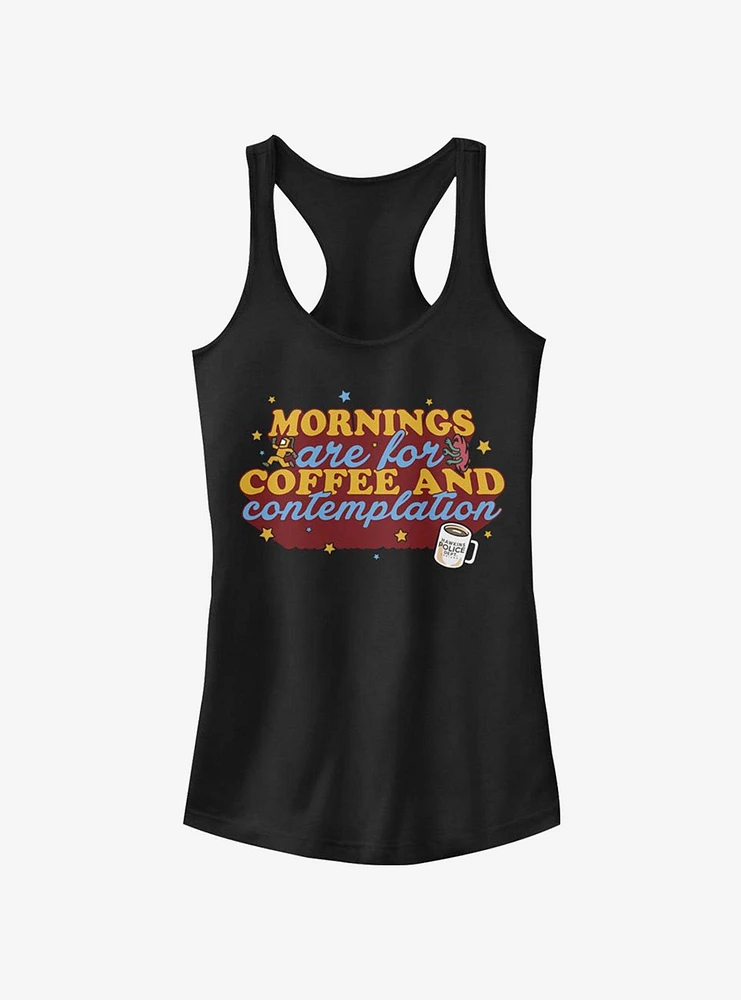 Stranger Things Coffee Contemplations Girls Tank Top