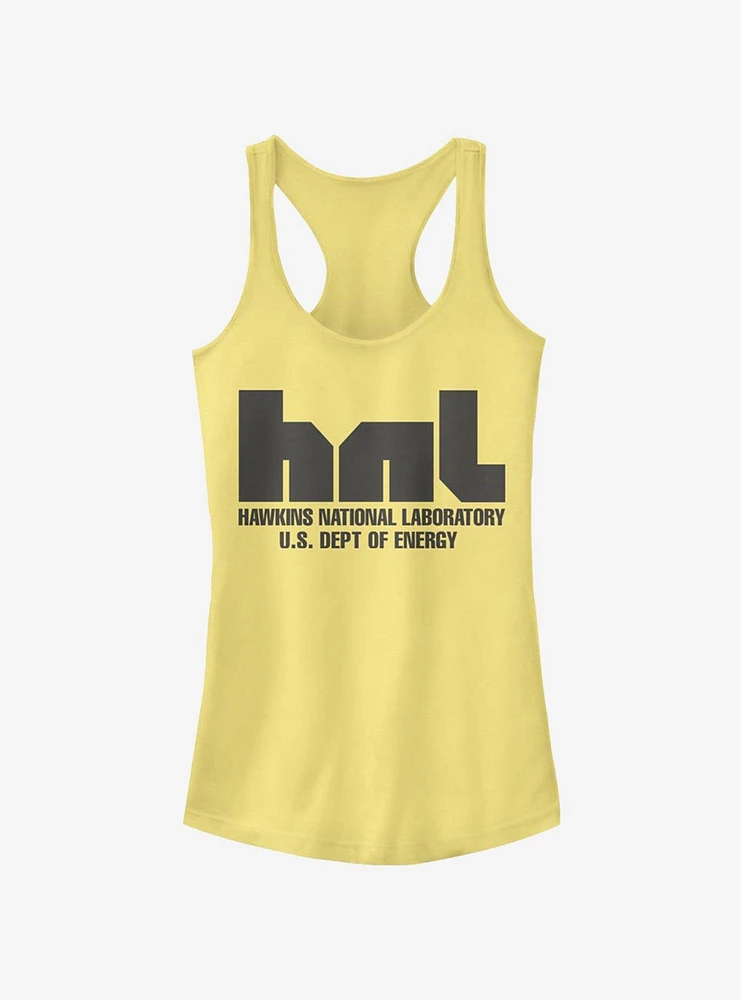 Stranger Things Hawkins National Laboratory Girls Tank Top