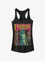 Stranger Things Comic Cover Girls Tank Top