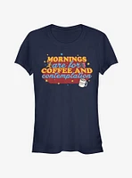 Stranger Things Coffee Contemplations Girls T-Shirt