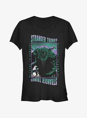 Stranger Things Monster Welcome to Hawkins Girls T-Shirt