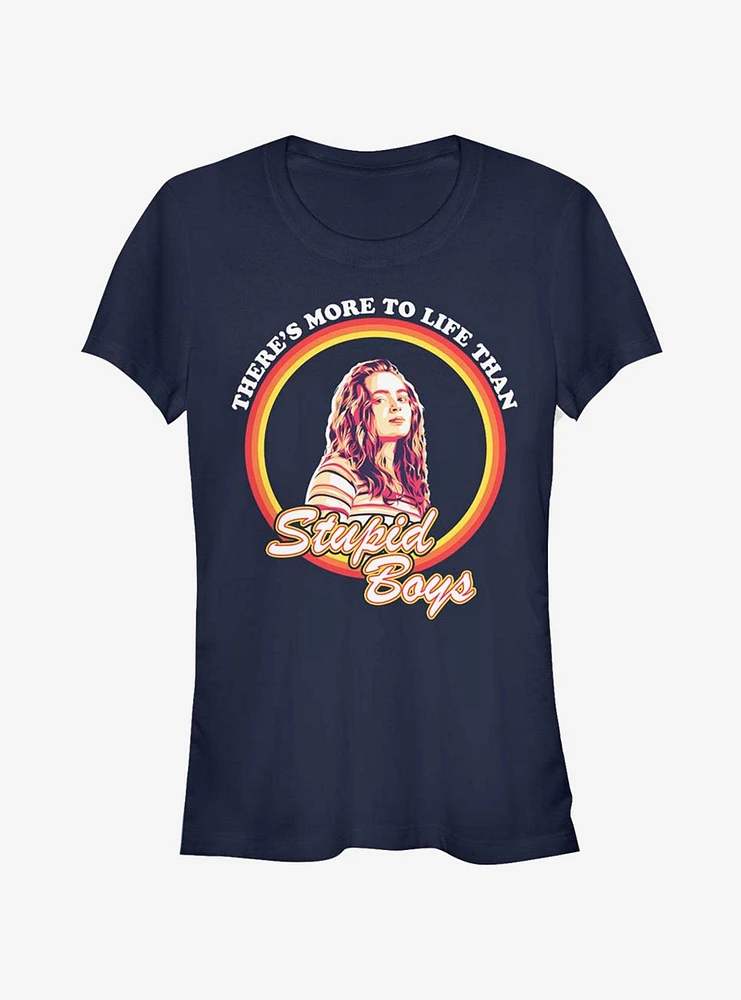 Stranger Things Max Stupid Boys Girls T-Shirt