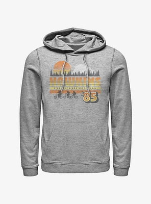 Stranger Things Hawkins Vintage Sunset Hoodie