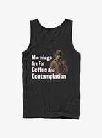 Stranger Things Coffee and Contemplation Hopper Tank Top