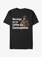 Stranger Things Hopper Coffee And Contemplation T-Shirt