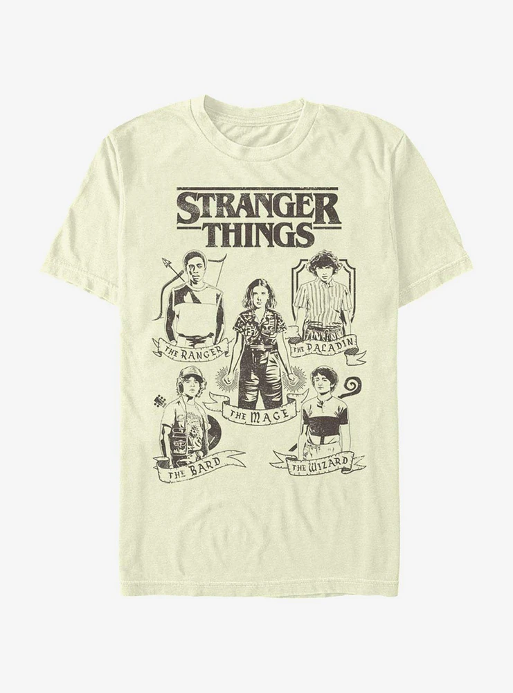 Stranger Things Dungeons and Dragons Classes T-Shirt