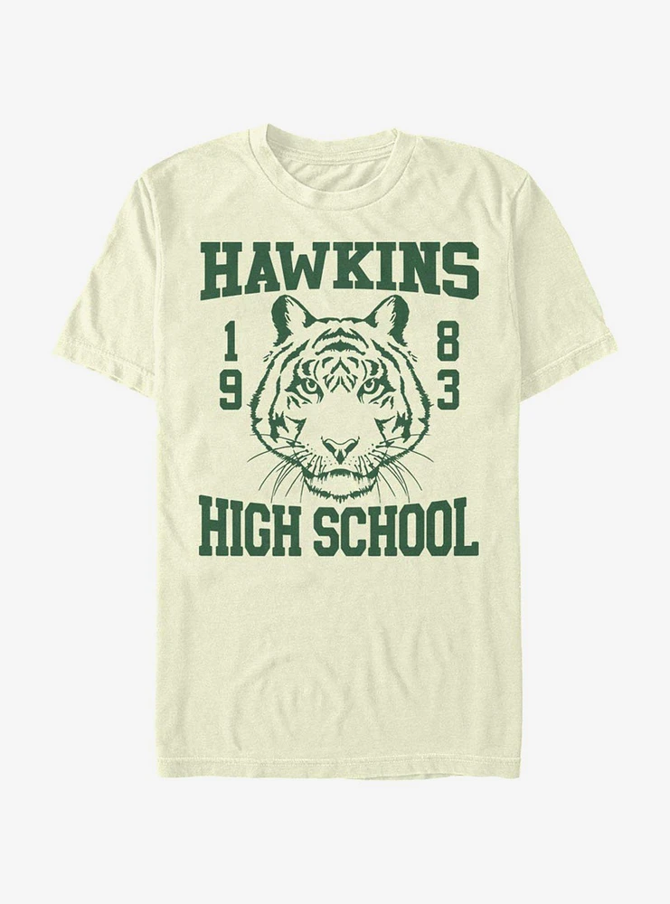 Stranger Things Hawkins High Tiger 1983 T-Shirt