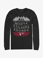 Stranger Things Alphabet Lights Long-Sleeve T-Shirt