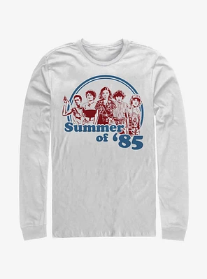 Stranger Things Group Summer of 85 Long-Sleeve T-Shirt