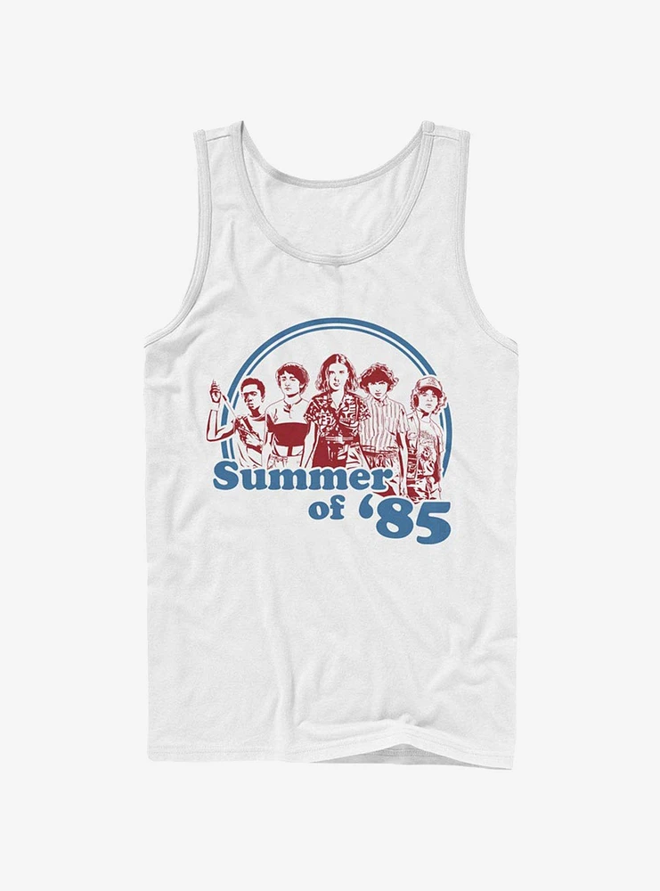 Stranger Things Group Summer of 85 Tank Top