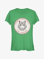 Stranger Things Hawkins Go Tigers Girls T-Shirt