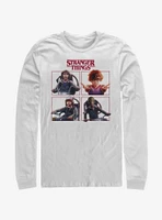 Stranger Things Cast Box Up Long-Sleeve T-Shirt