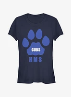 Stranger Things Hms Cubs Paw Girls T-Shirt