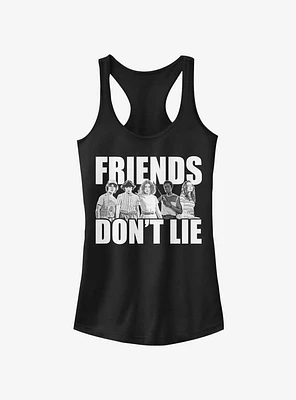 Stranger Things Cast Friends Don't Lie Girls Tank