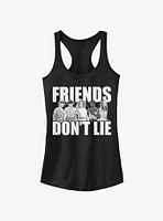 Stranger Things Cast Friends Don't Lie Girls Tank