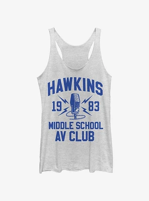 Stranger Things Hawkins A.V Club Girls Tank