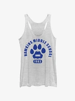 Stranger Things Hawkins Cubs Paw Emblem Girls Tank