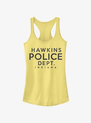 Stranger Things Hawkins Police Department Girls Tank