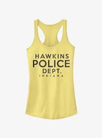 Stranger Things Hawkins Police Department Girls Tank